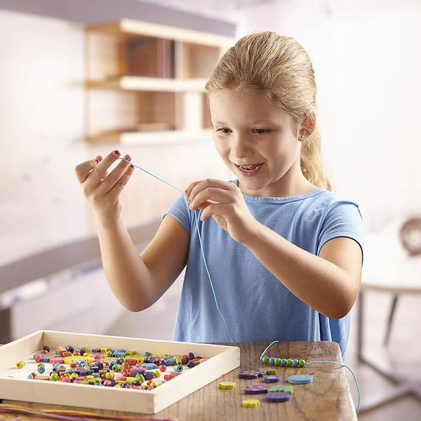 Продукт Melissa and Doug Букет от дървени мъниста - Комплект  - 0 - BG Hlapeta